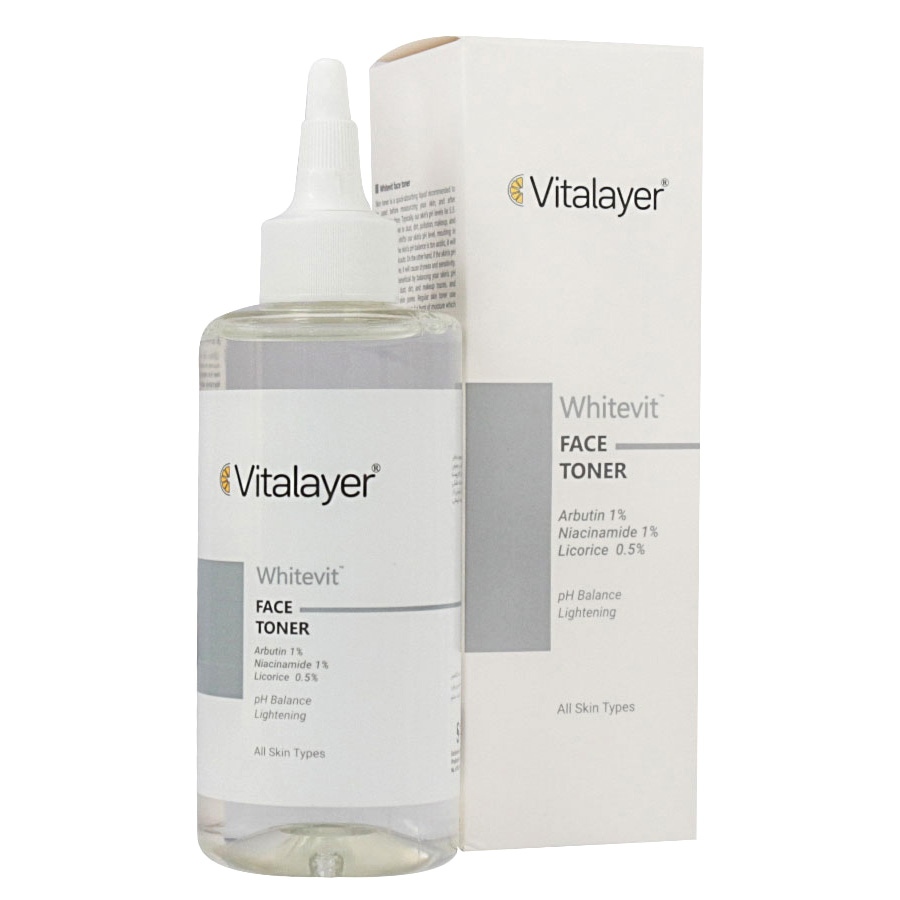 تونر پاک کننده آرایش وایت ویت انواع پوست ویتالیر