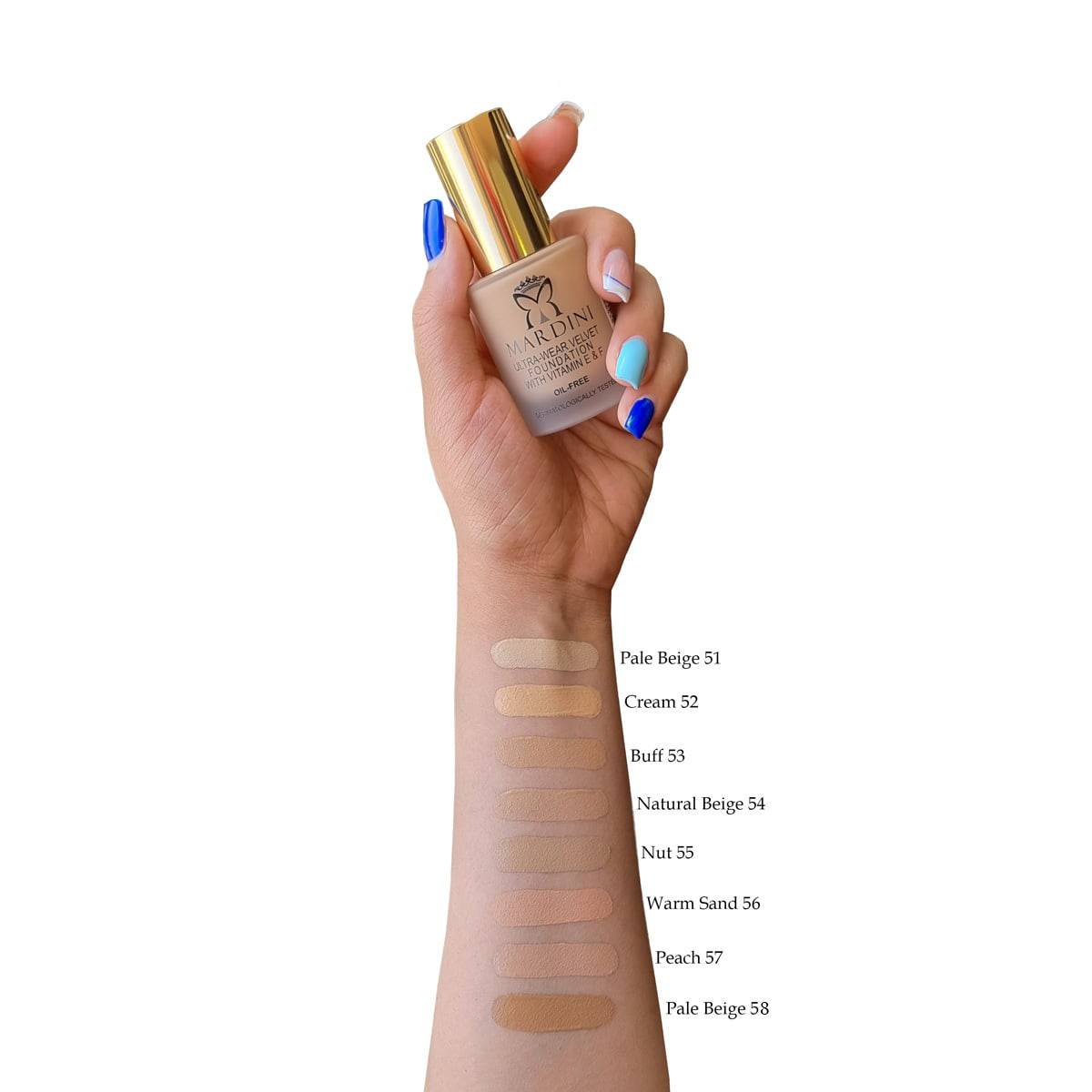 کرم پودر مخملی ماردینی