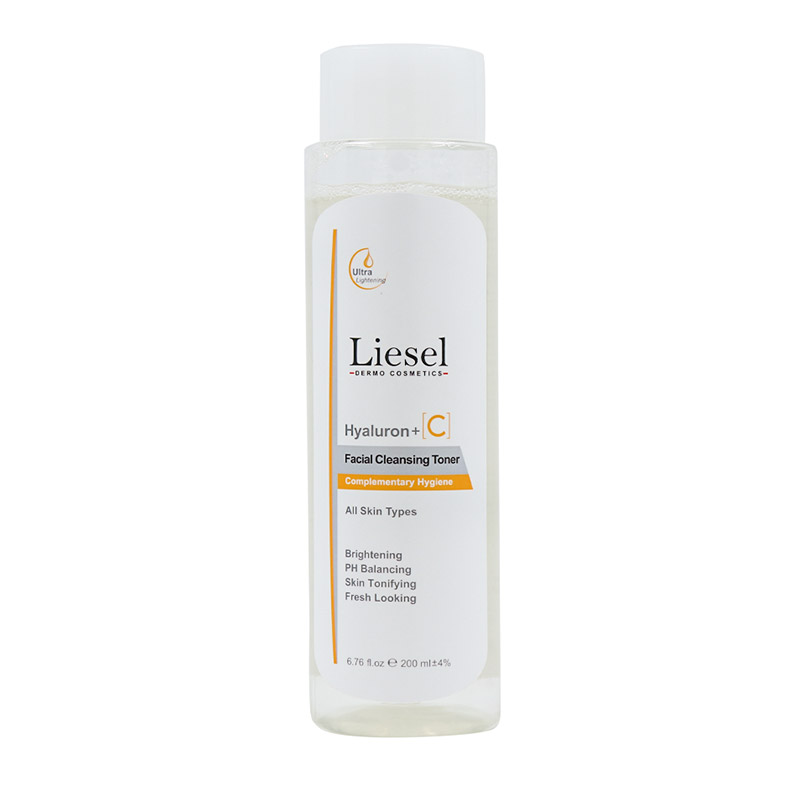 تونر پاک کننده هیالورونیک و ویتامین C انواع پوست لایسل