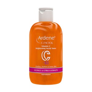 تونر پاک کننده پوست ویتامین سی انواع پوست آردن