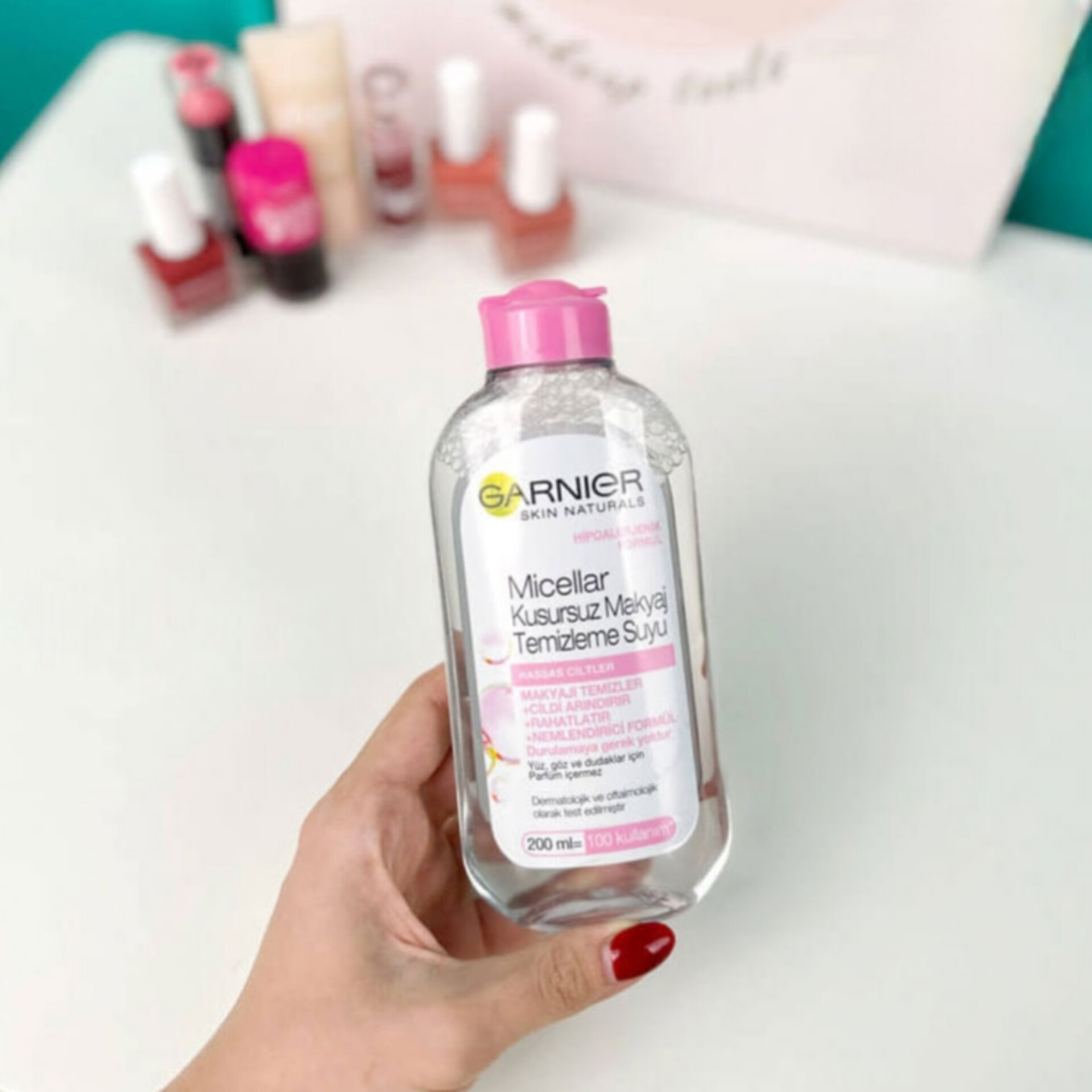 میسلار پاک کننده پوست میسلار کلینزینگ واتر پوست حساس گارنیر