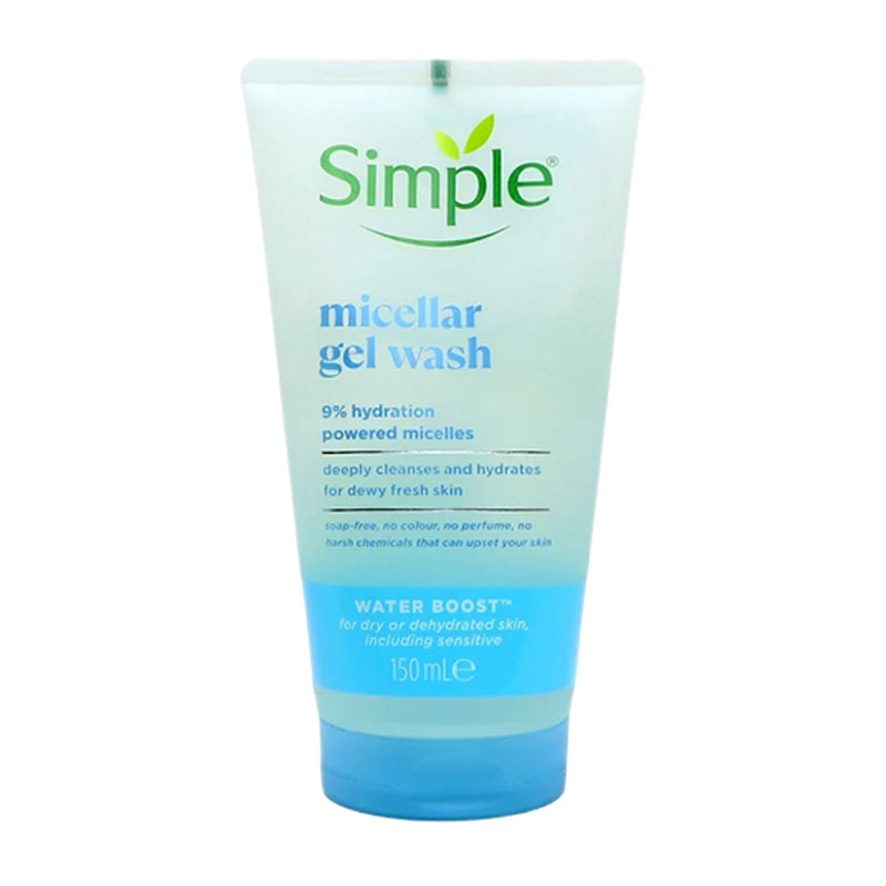 ژل پاک کننده پوست واتر بوست پوست خشک سیمپل