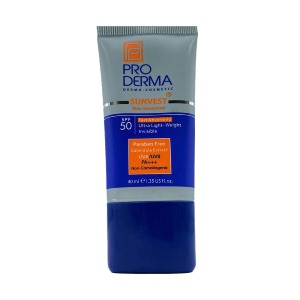 کرم ضد آفتاب مرطوب کننده آقایان SPF 50 پرودرما