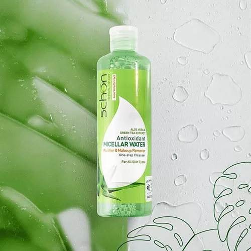 محلول میسلار پاک کننده آرایش صورت شون