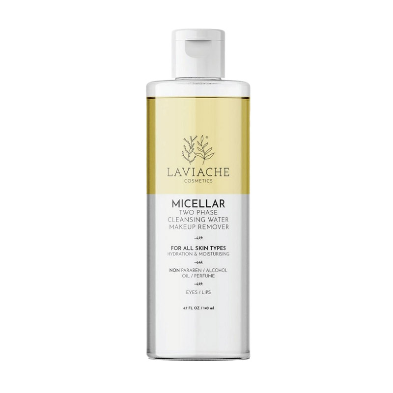 میسلار واتر دو فاز مناسب پاک کردن گریم و آرایش لاویاچه