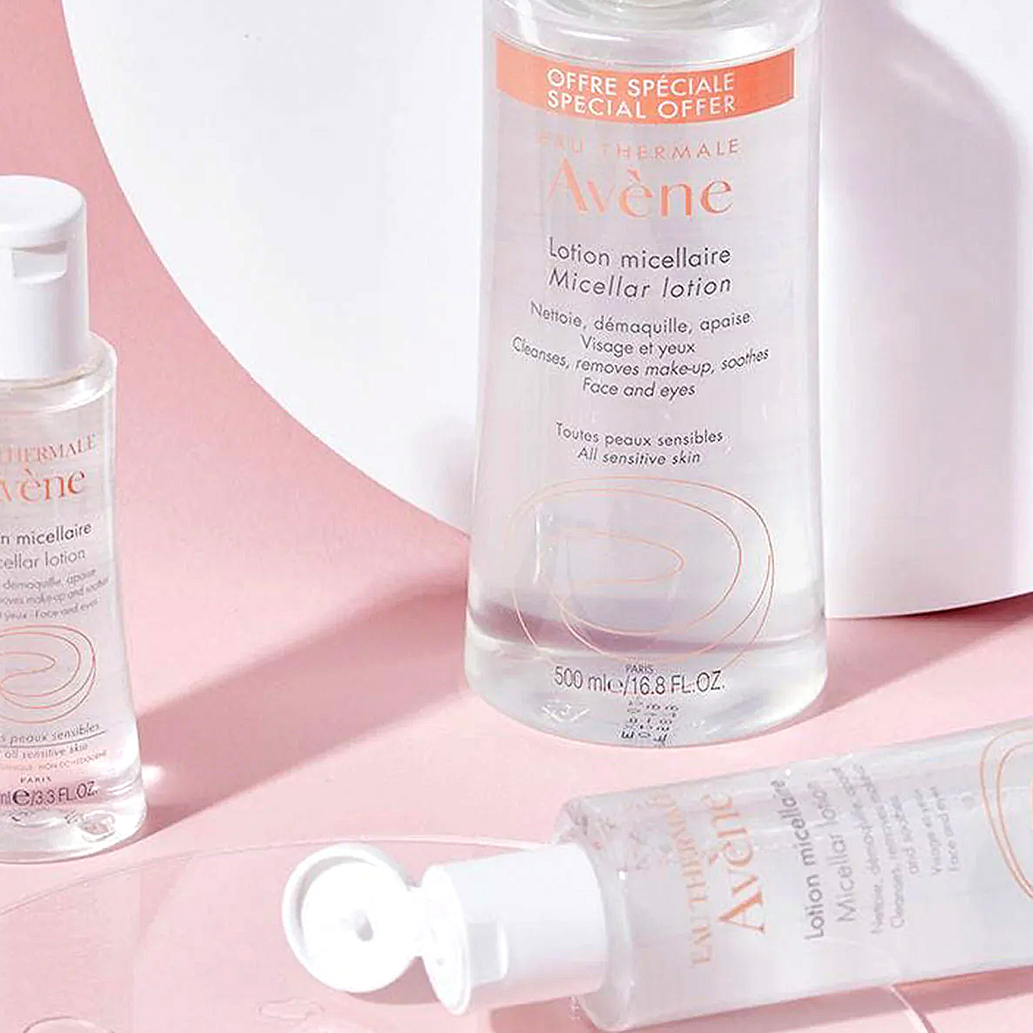 مایع پاک کننده آرایش لس اسنتیال پوست حساس اون