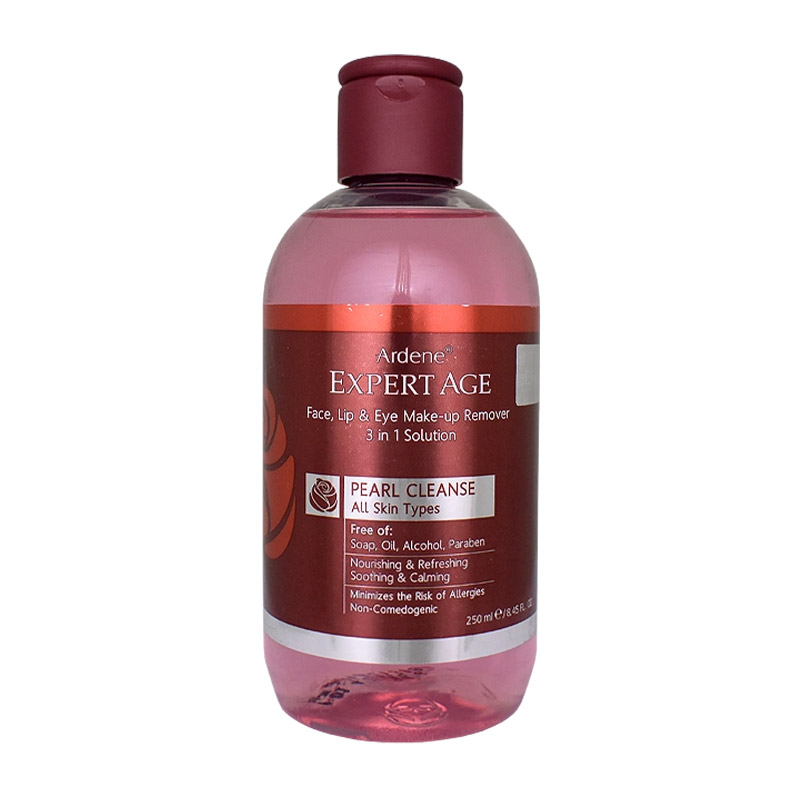 محلول 3 کاره پاک کننده آرایش چشم و لب و صورت سری اکسپرتیج آردن