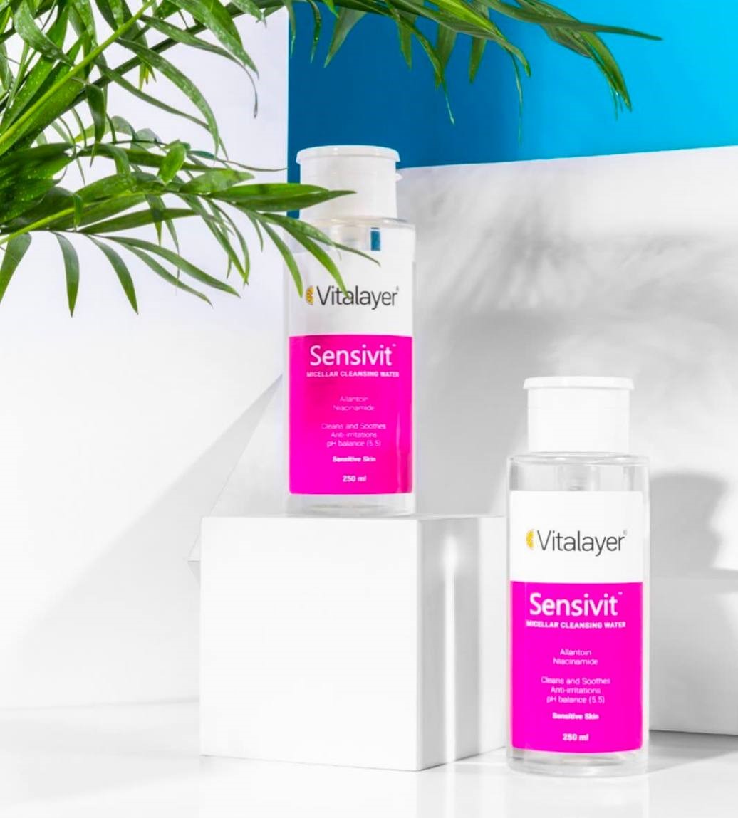 میسلار پاک کننده پوست سنسیویت پوست حساس ویتالیر