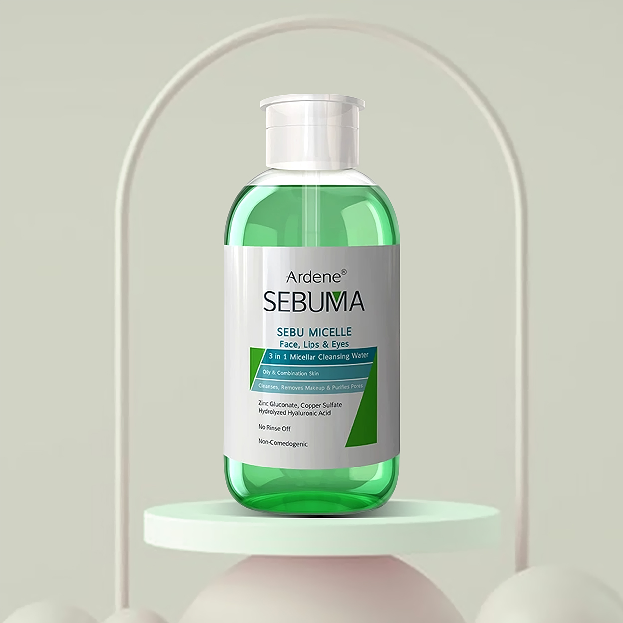 میسلار پاک کننده پوست 3 در1 پوست چرب آردن