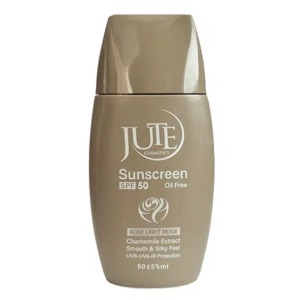 کرم ضد آفتاب پمپی رنگی پوست چرب SPF50 ژوت 50ml