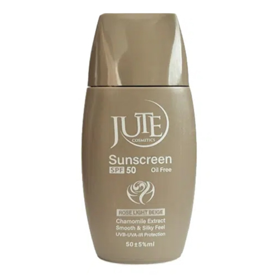 کرم ضد آفتاب پمپی رنگی پوست چرب SPF50 ژوت 50ml