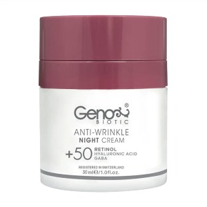 کرم ضد چروک و سفت کننده شب بالای پنجاه سال ژنو بایوتیک