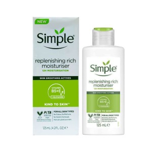 آبرسان سیمپل مدل ریچ برای پوست خشک حجم 125 میلی لیتر