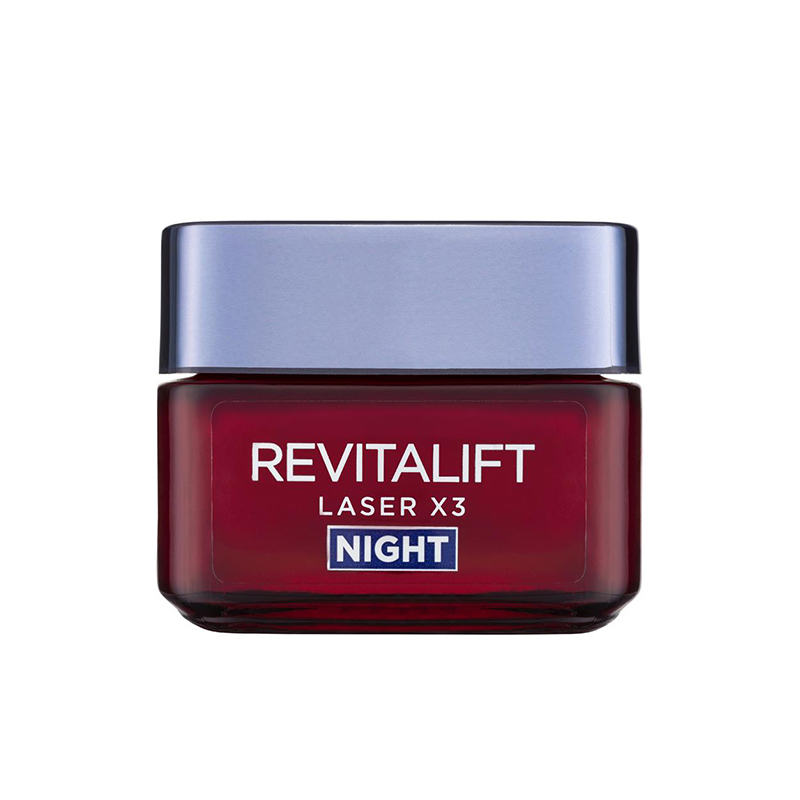 کرم ضد چروک شب ریوایتیلیف لیزر ایکس 3 نایت لورئال