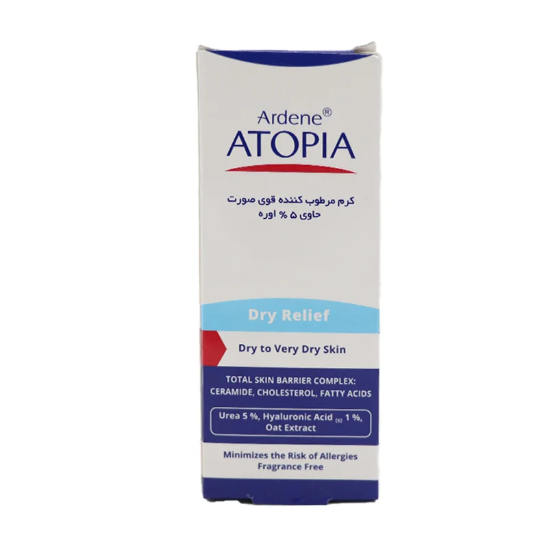 کرم مرطوب کننده قوی صورت مدل Dry Relief حجم 50 میلی لیتر