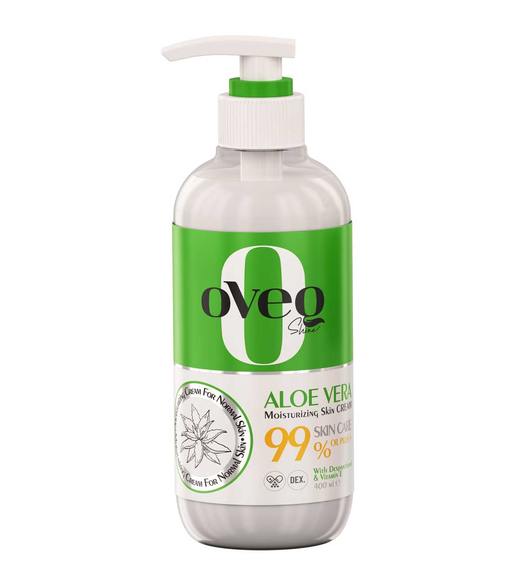 کرم مرطوب کننده و آبرسان حاوی عصاره آلوئه ورا حجم 400 میلی لیتر