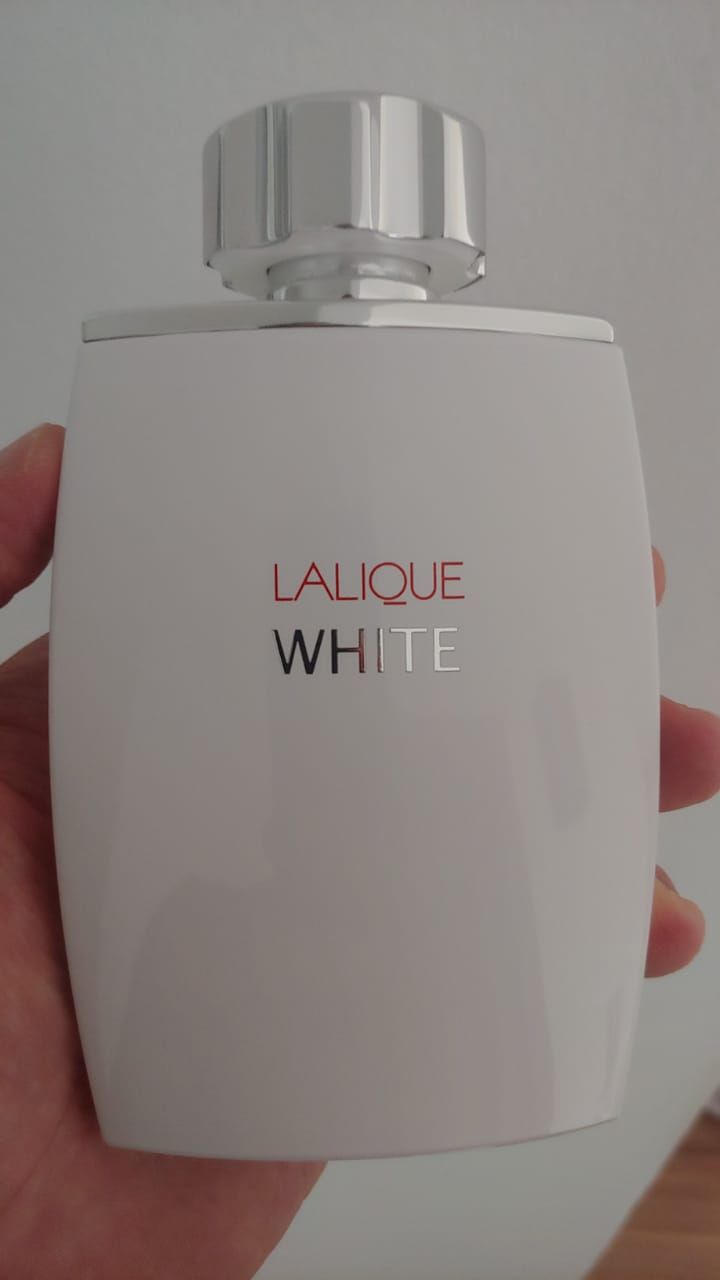 ادکلن لالیک وایت مردانه حجم 125 میلی لیتر