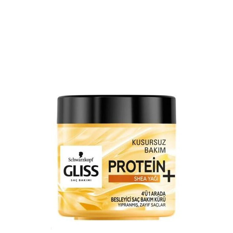 ماسک تغذیه کننده مو گلیس حاوی پروتئین و شی باتر