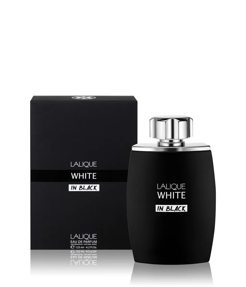 عطر مردانه لالیک وایت این بلک حجم 125 میلی لیتر