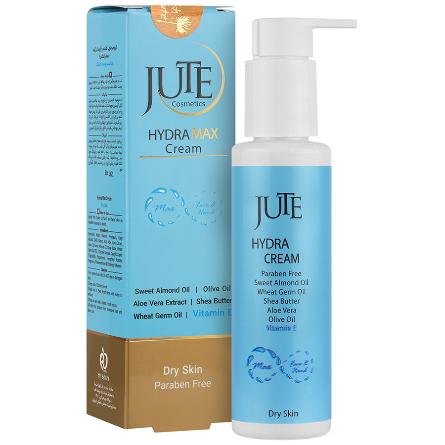 کرم آبرسان قوی پوست خشک Hydra Max پمپی 120 میل ژوت
