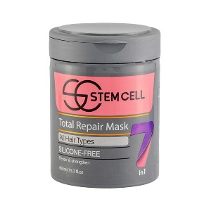 ماسک مو ضد ریزش هفت کاره انواع مو استم سل