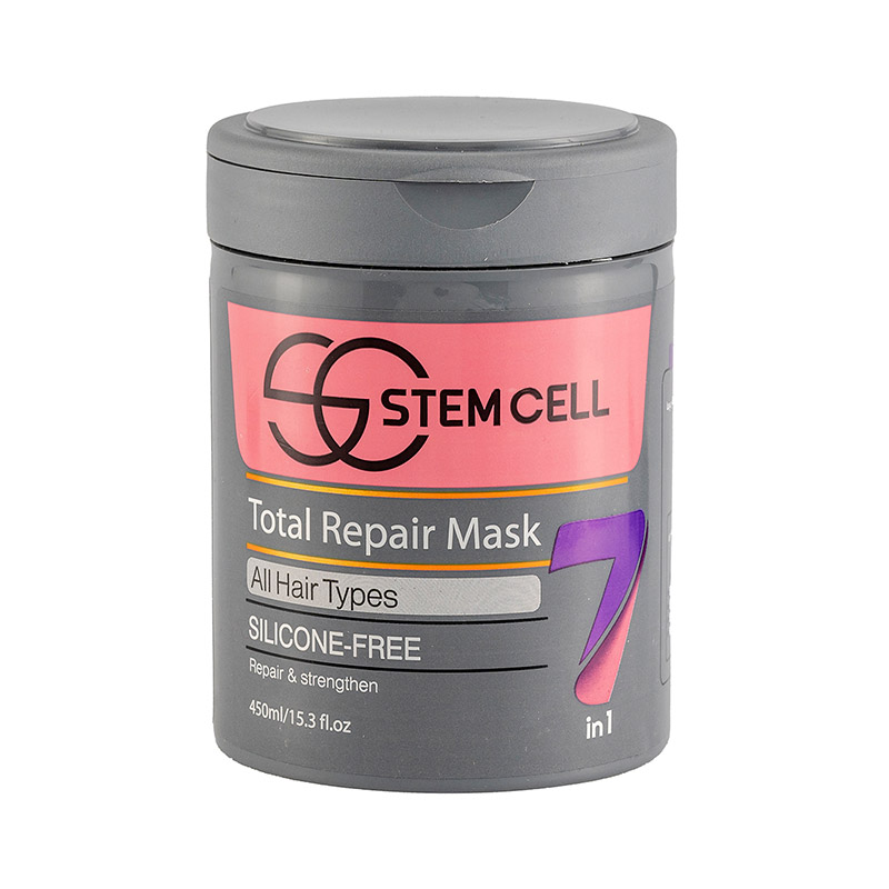 ماسک مو ضد ریزش هفت کاره انواع مو استم سل