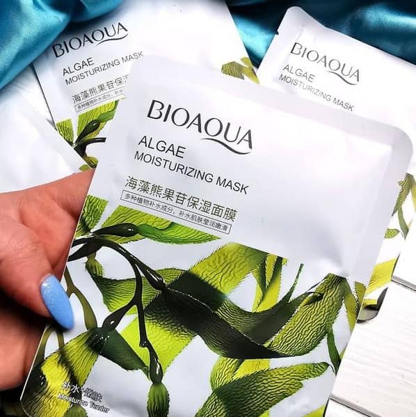 ماسک صورت ورقه‌ای جلبک دریایی بیوآکوا 