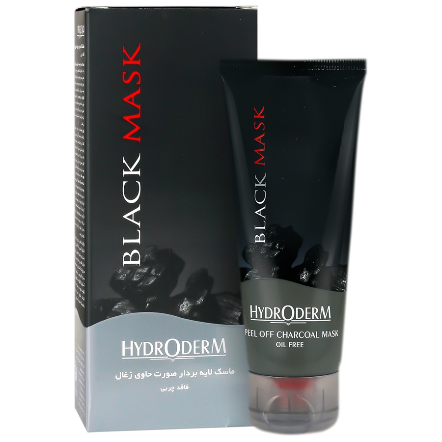 ماسک لایه بردار صورت حاوی پودر زغال هیدرودرم