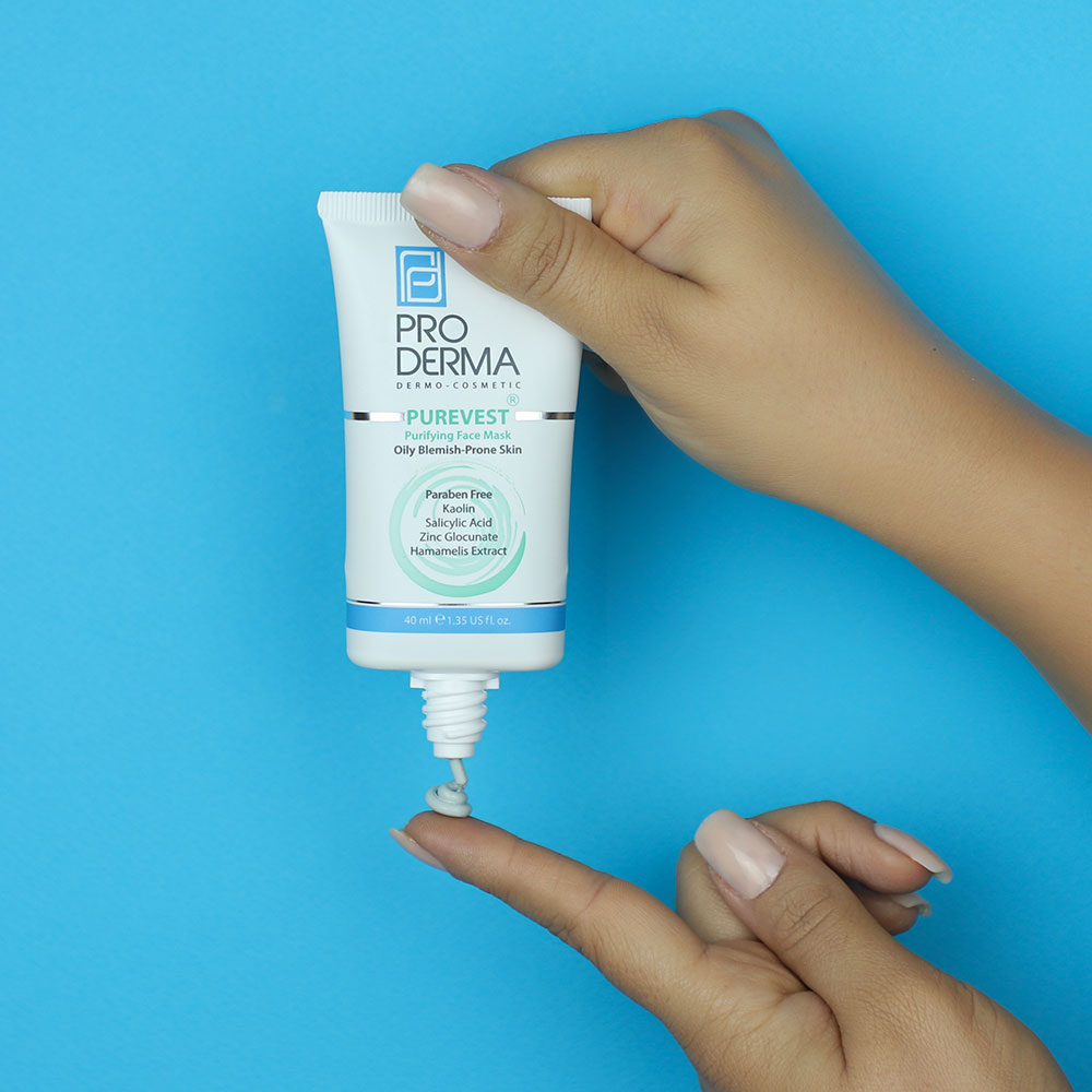 ماسک پاکسازی کننده پوست صورت پرودرما