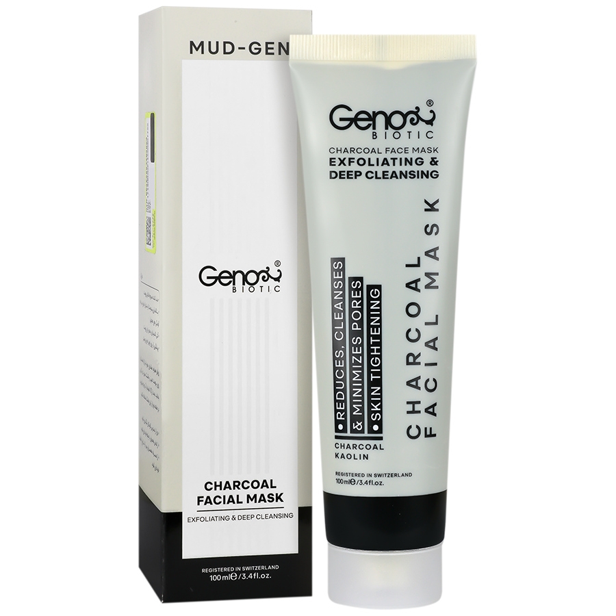 ماسک صورت زغال ژنوبایوتیک