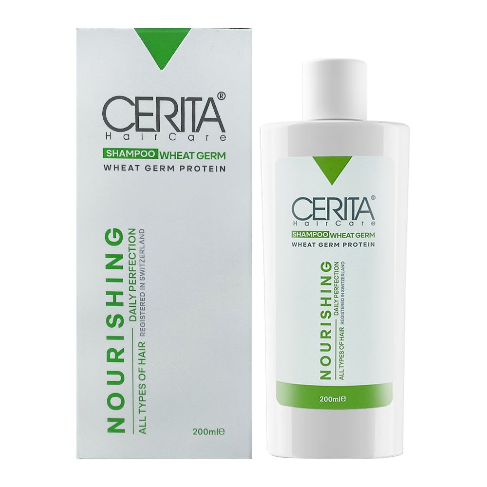 شامپو تقویت کننده و محرک رشد جوانه گندم سریتا