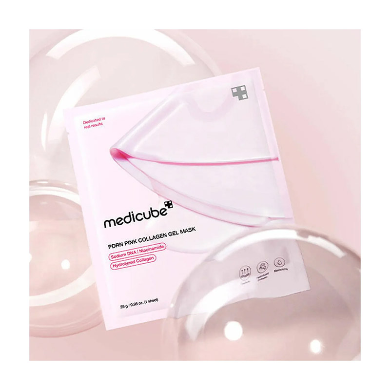 ماسک صورت پی دی آر ان پینک کلاژن مدی کیوب