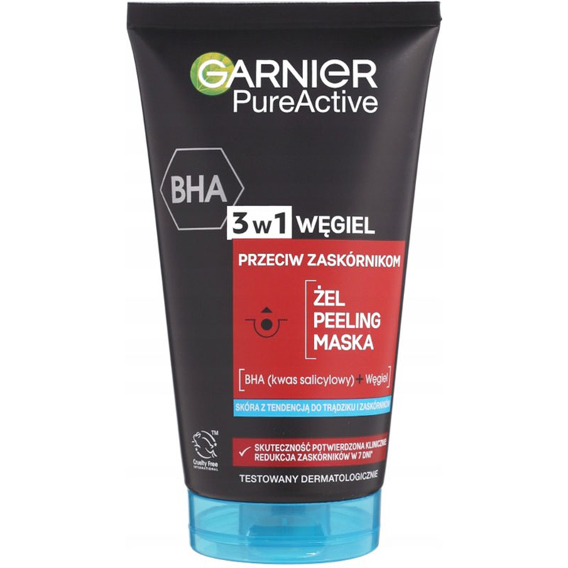 ماسک سه کاره زغال فعال گارنیر