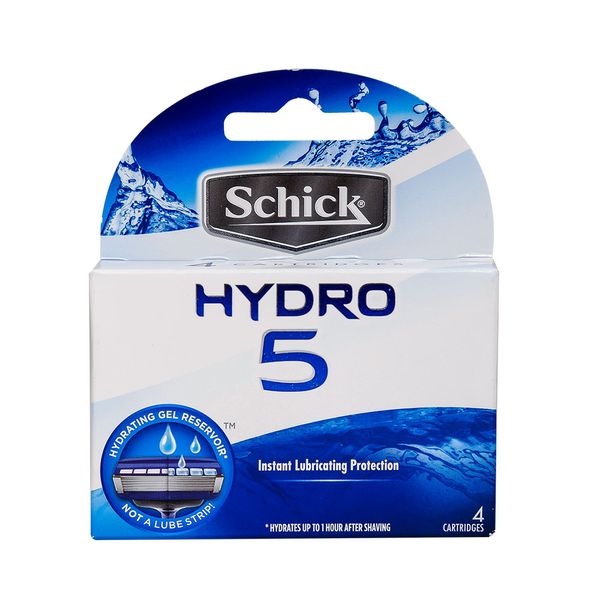 تیغ  یدک خودتراش مردانه 5 تیغه Hydro 5 بسته 4 عددی شیک