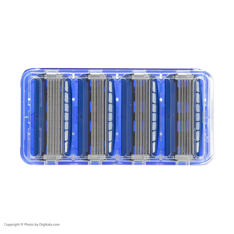 تیغ  یدک خودتراش مردانه 5 تیغه Hydro 5 بسته 4 عددی شیک