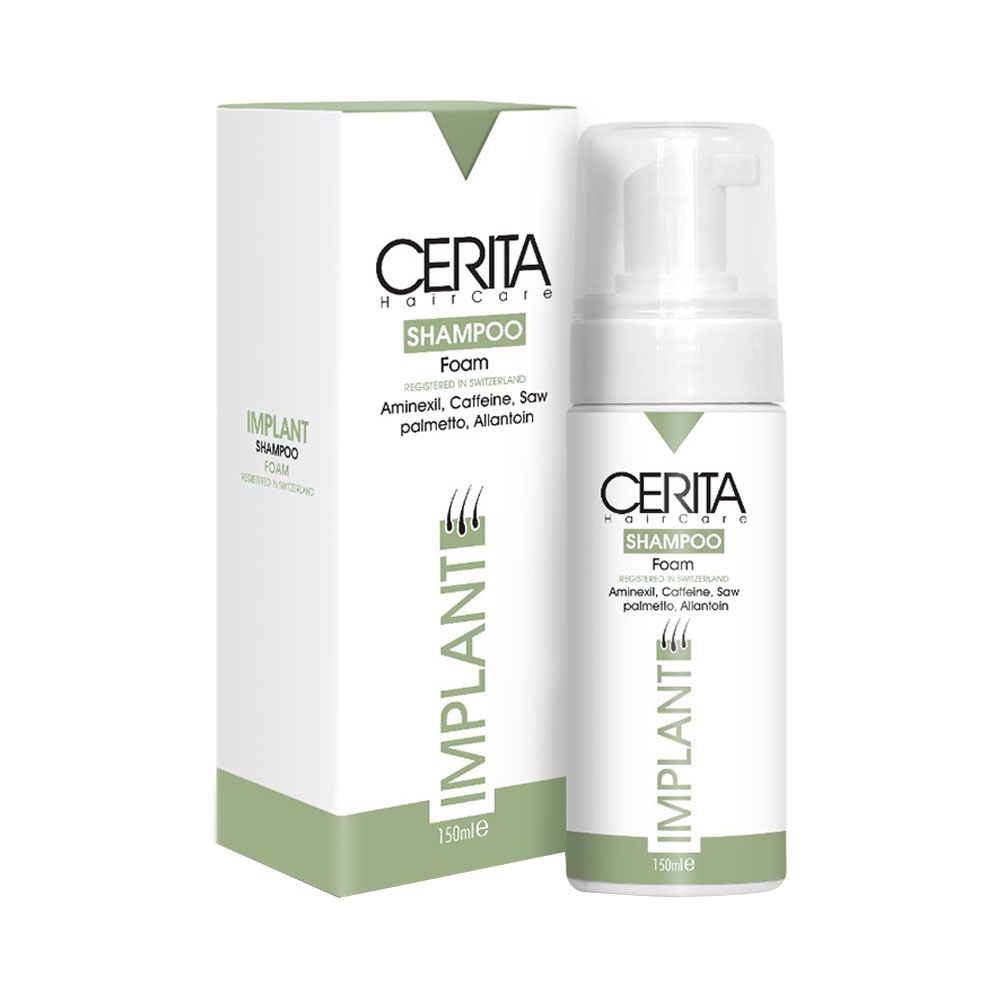 شامپو ضد ریزش و محرک رشد مخصوص موهای کاشته شده سریتا