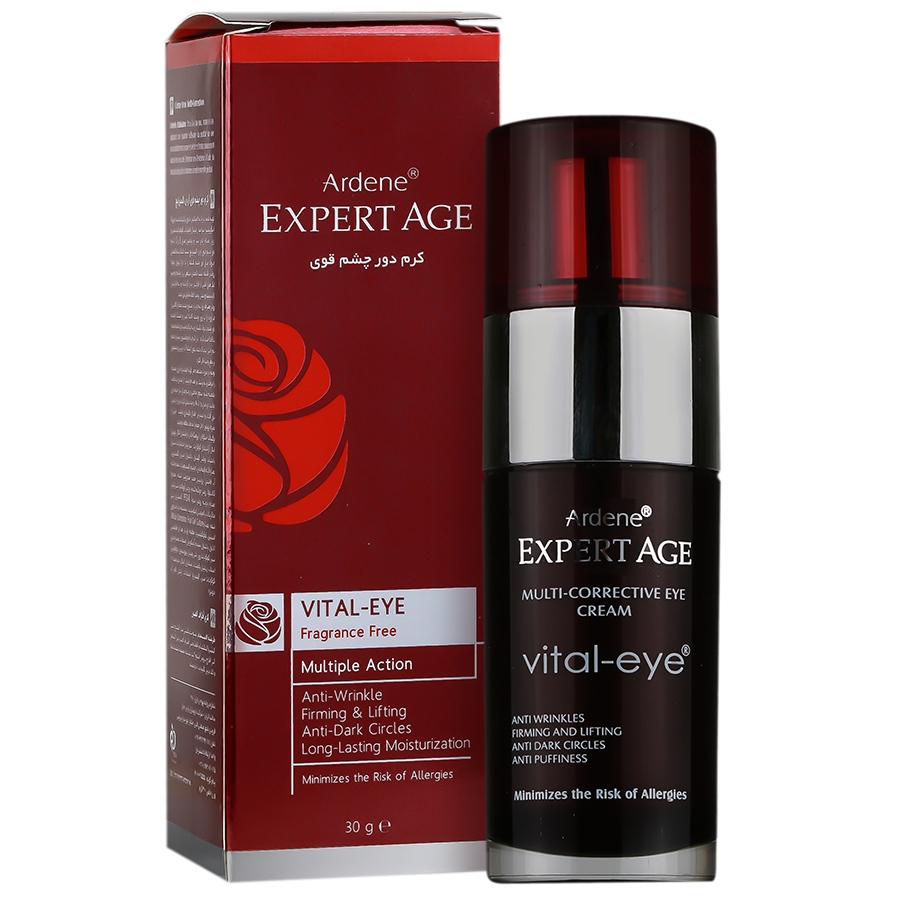 کرم دور چشم قوی اکسپرتیج آردن مخصوص افراد بالای ۴۰ سال ۳۰ میلی لیتر