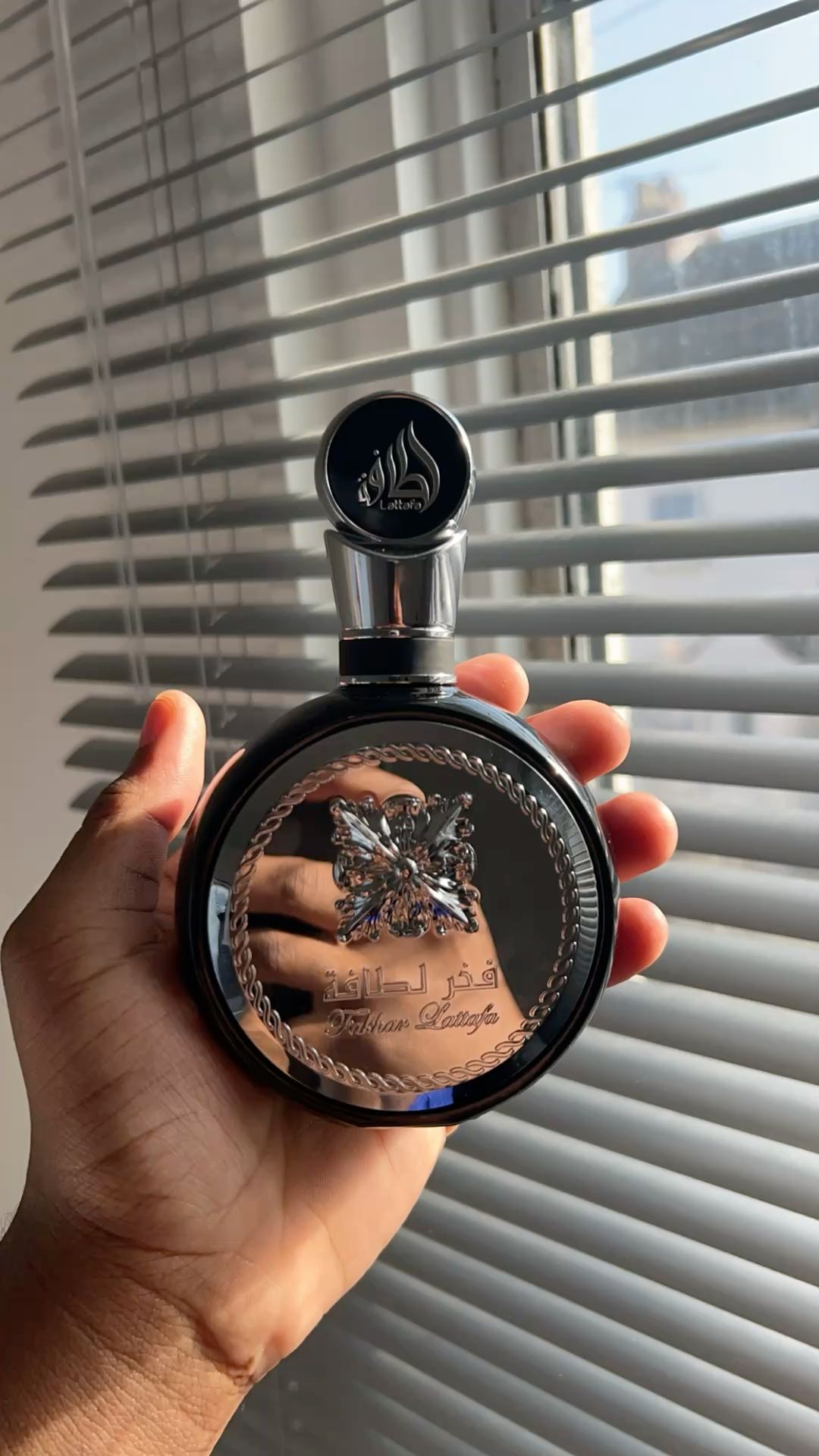 عطر ادکلن لطافه فخر بلک حجم 100 میلی لیتر