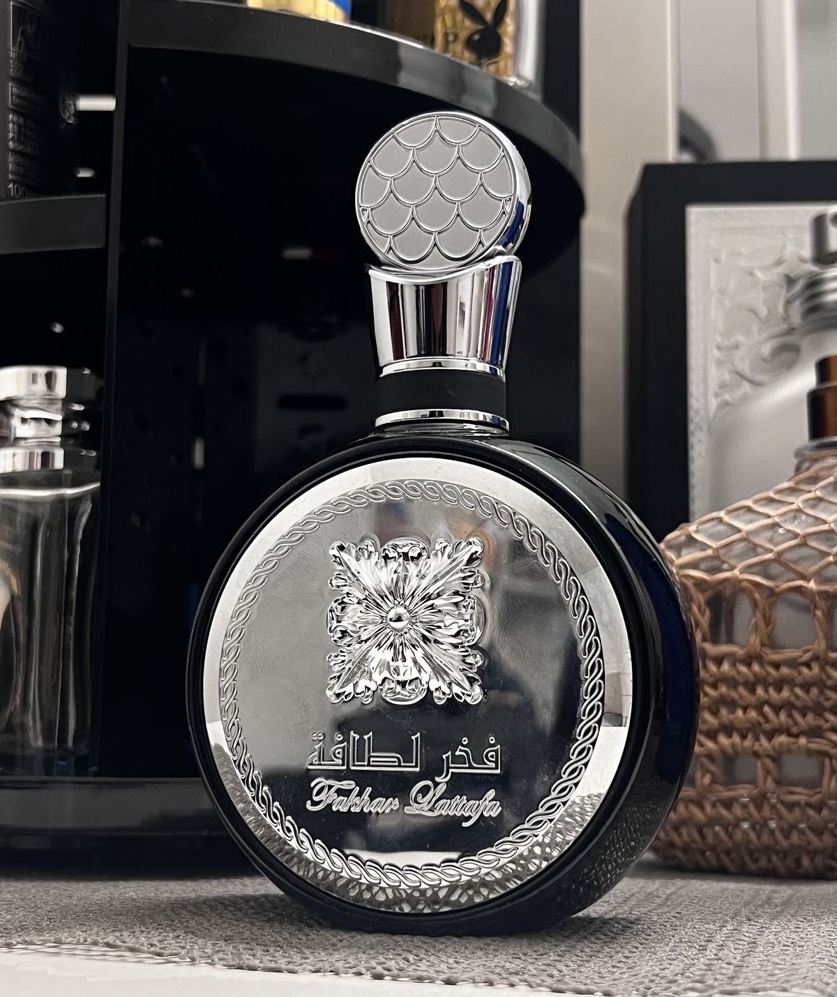 عطر ادکلن لطافه فخر بلک حجم 100 میلی لیتر