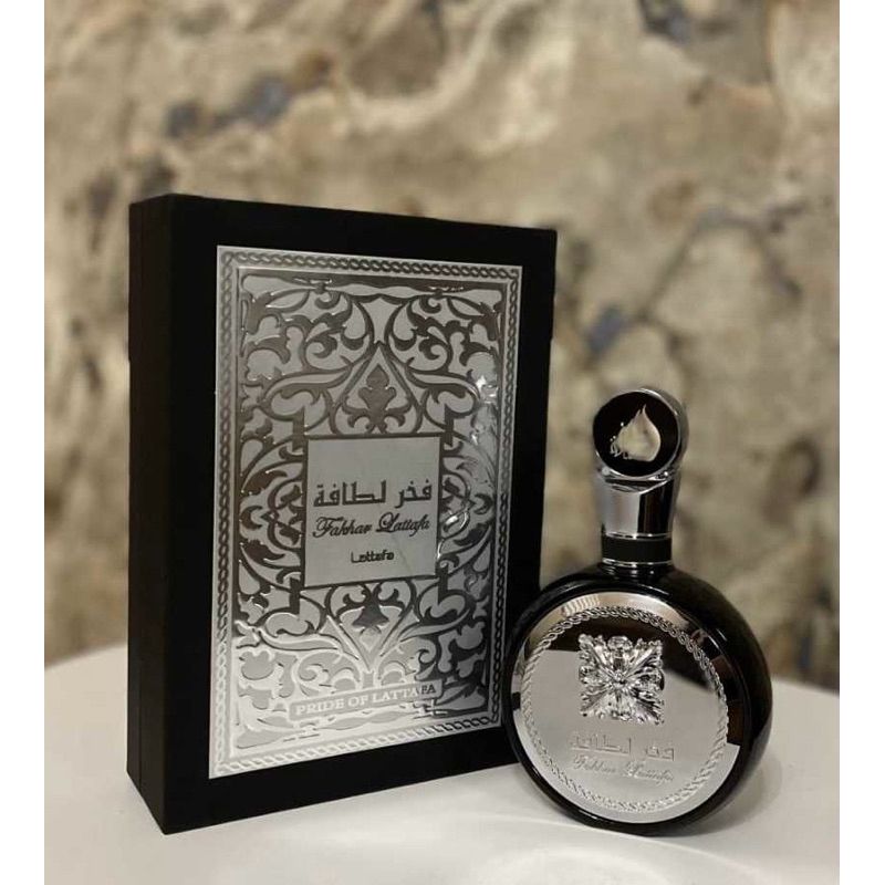 عطر ادکلن لطافه فخر بلک حجم 100 میلی لیتر