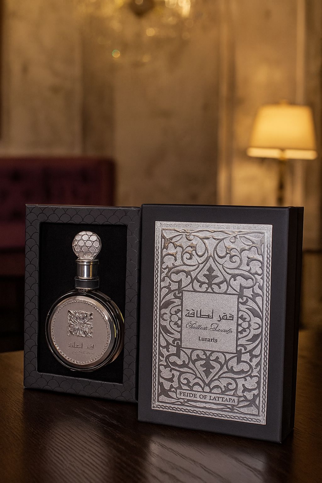 عطر ادکلن لطافه فخر بلک حجم 100 میلی لیتر