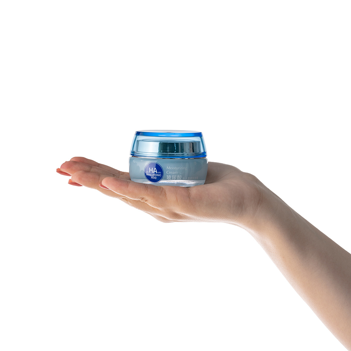 کرم مرطوب کننده و آبرسان بایو آکوا مدل هیالورنیک اسید حاوی کلاژن