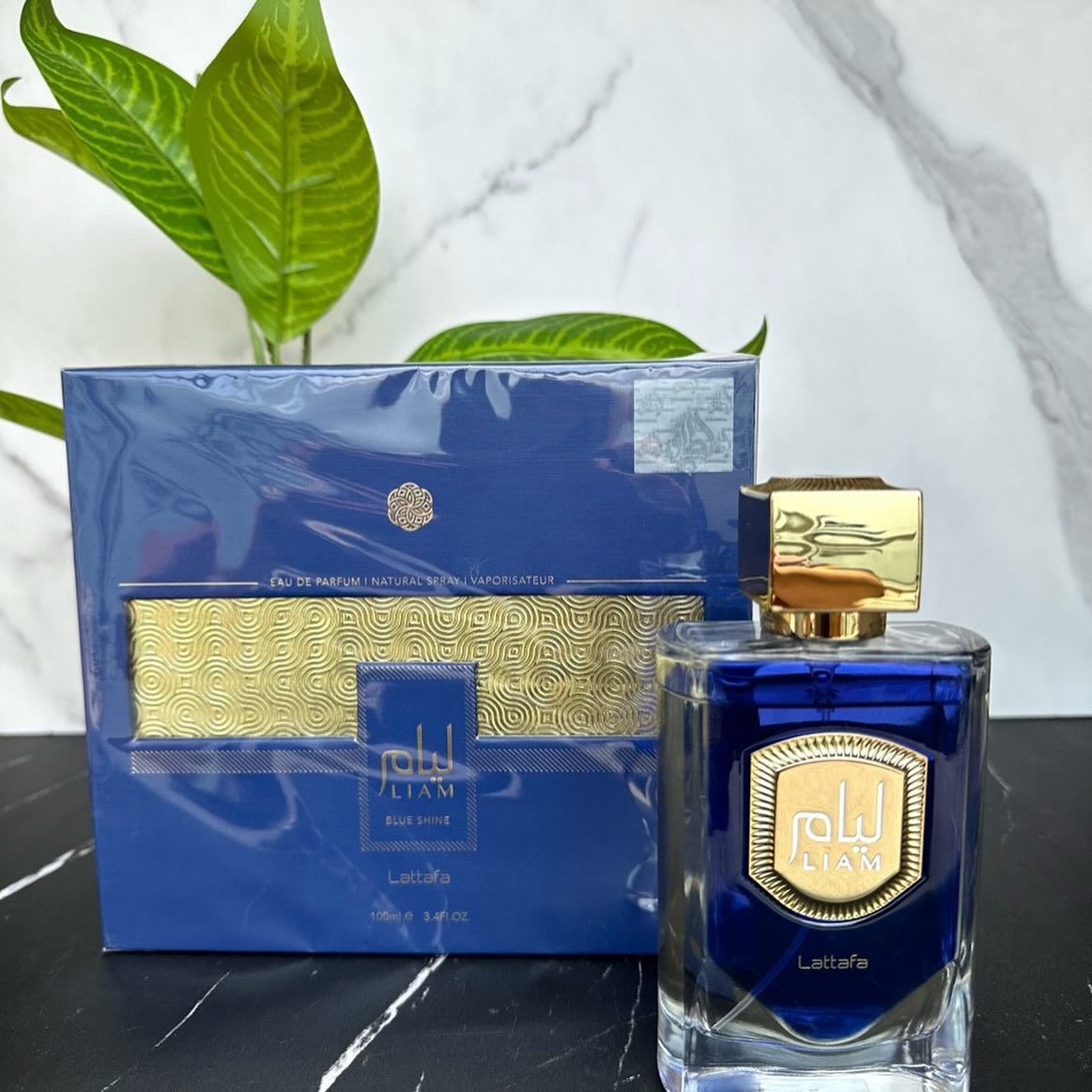 عطر ادکلن لیام آبی لطافه حجم 100 میلی لیتر