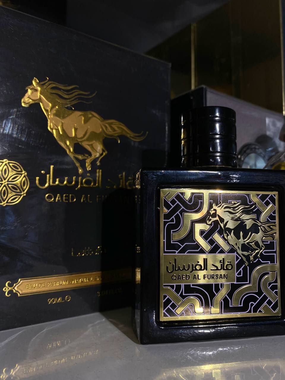 ادکلن مردانه قائد الفرسان لطافه حجم 100 میلی لیتر