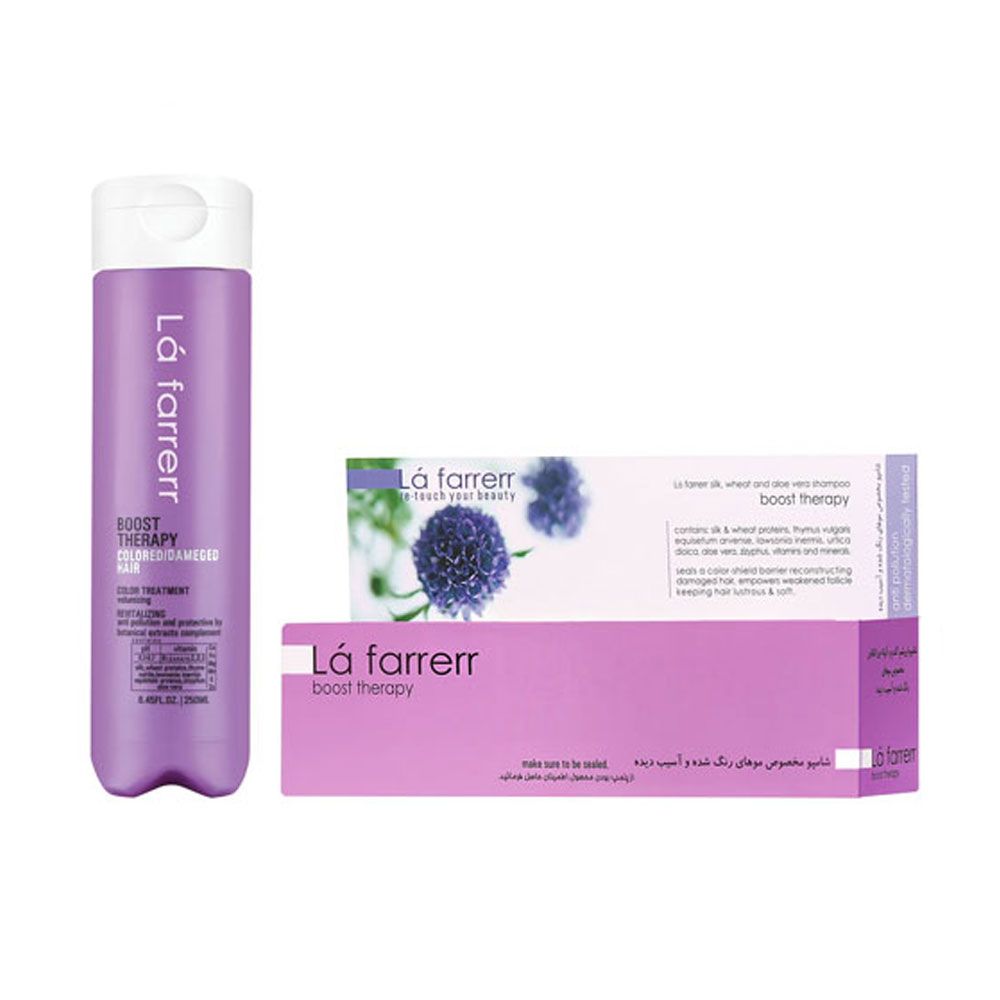  شامپو روزانه برای موهای رنگ شده لافارر