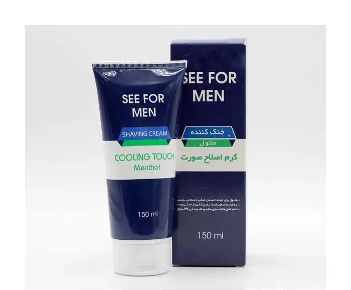 کرم اصلاح خنک کننده صورت آقایان سیفور 150 میلی لیتر