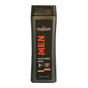 شامپو سر و بدن و اصلاح صورت آقایان با رایحه انرژی بخش هیدرودرم 300 میل