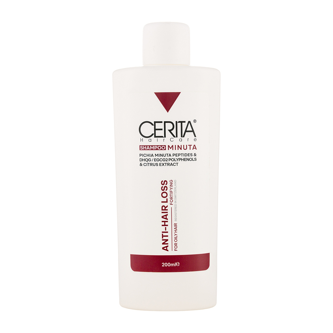 شامپو سریتا مدل کافئین ضد ریزش و تقویت کننده مو مناسب مو چرب و معمولی