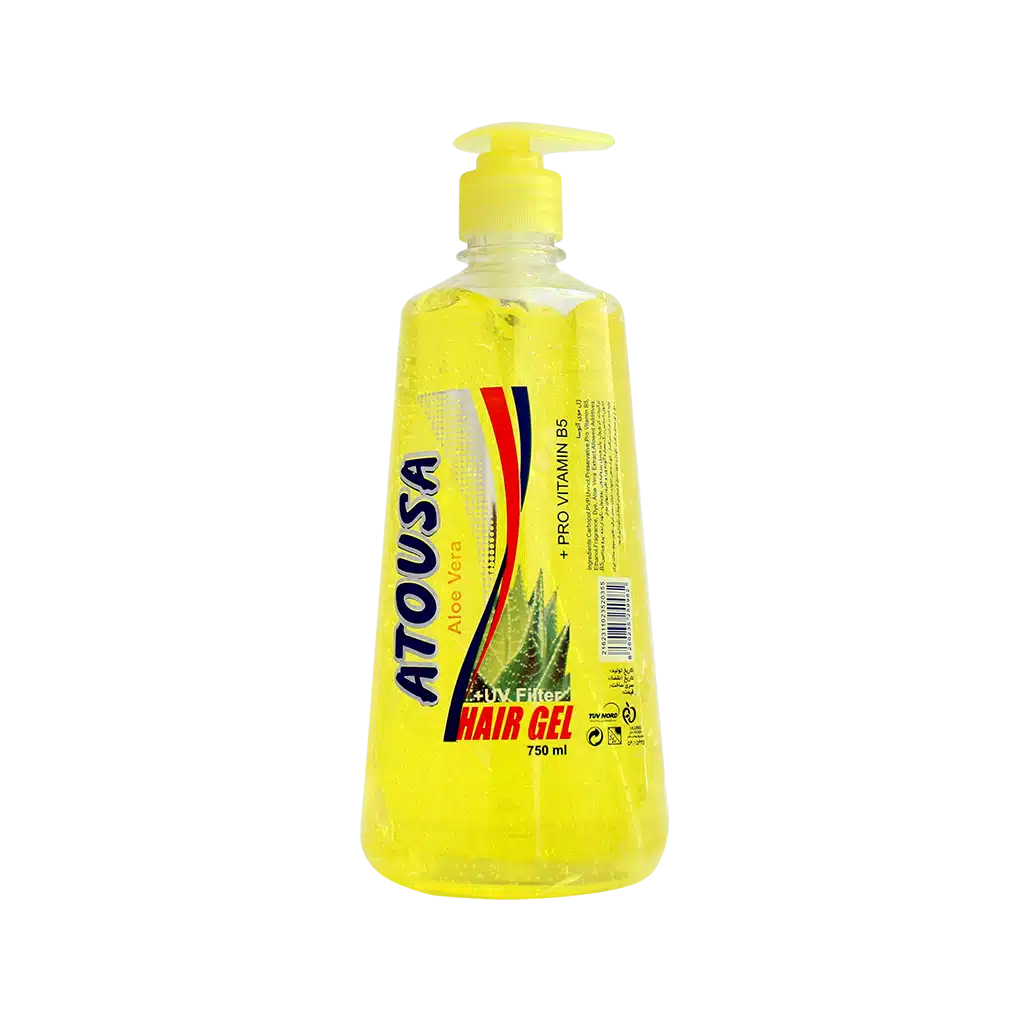 ژل موی پمپی آتوسا حاوی عصاره آلوئه ورا ۷۵۰ میلی لیتر