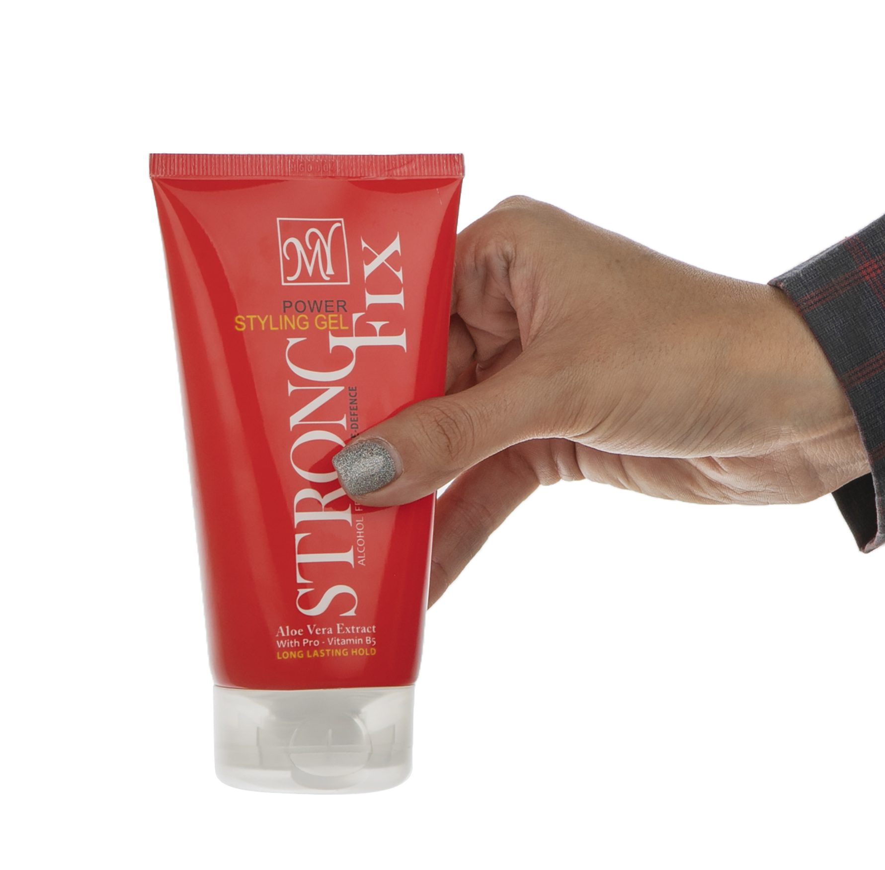 ژل مو سر قوی Strong Fix قرمز حجم 150 میل مای